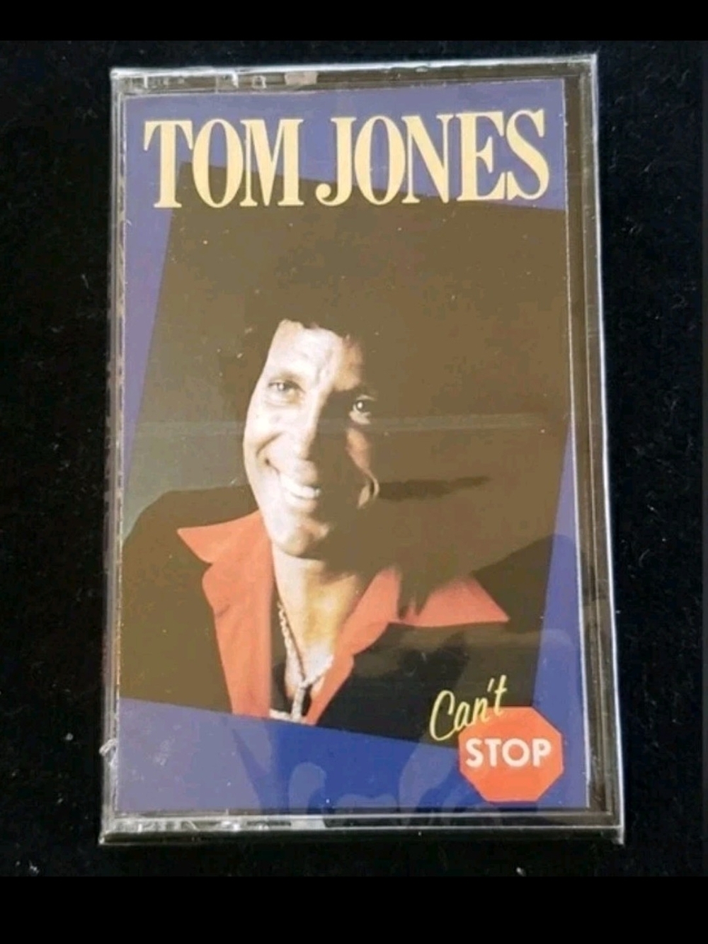 Tom Jones "Can't Stop" Cassette Tape